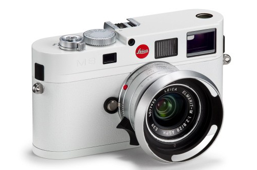 Leica's Limited-Edition White M8 Digital Camera Leica's Limited-Edition White M8 Digital Camera