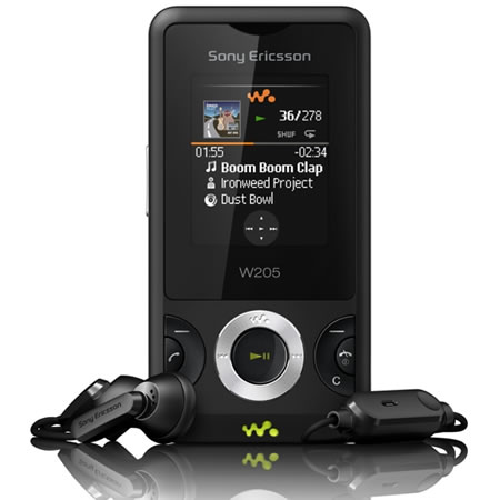 Sony Ericsson W205 Walkman Phone Sony Ericsson W205 Walkman Phone
