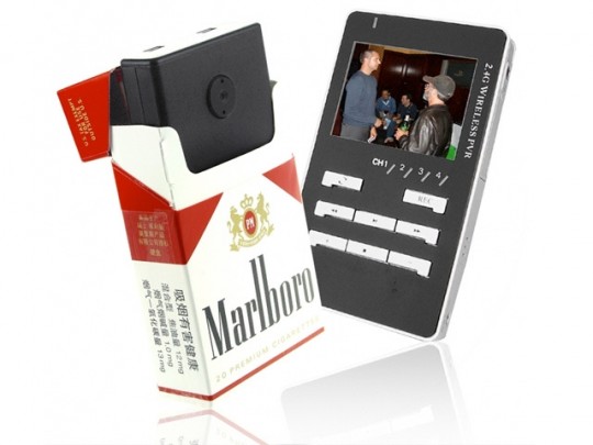 Covert Spy Camera fitted ino Cigar Box