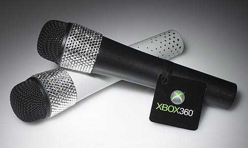 Lips Crystal Studded Microphones for Xbox 360 Lips Crystal Studded Microphones for Xbox 360