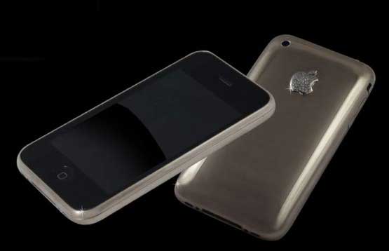 Expensive Platinum iPhone