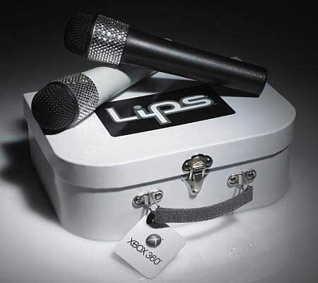 Lips Crystal Studded Micsrophones for Xbox 360 Lips Crystal Studded Micsrophones for Xbox 360