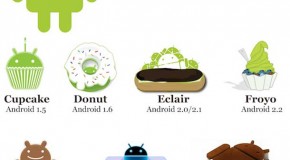Android Versions Around Us