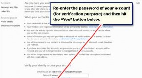 How to Delete your Hotmail Account