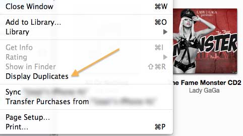 itunes duplicate finder