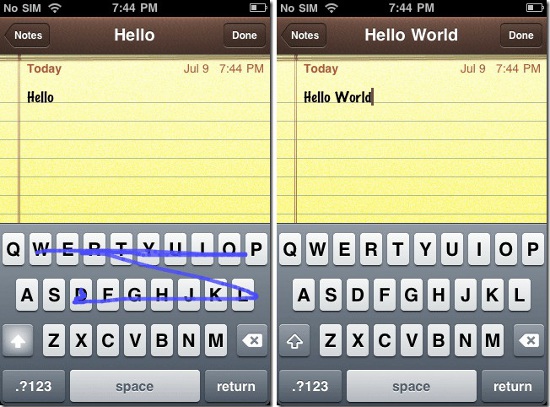 Swype for iOS 5