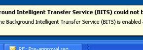 Background intelligent transfer service Missing? Here’s a Fix