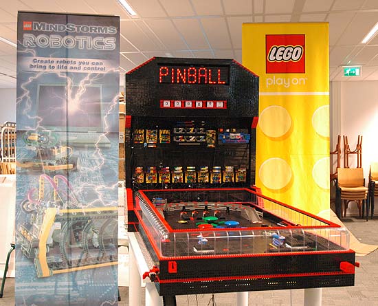 Lego Pinball Machine