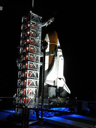 65,000-Brick LEGO Space Shuttle