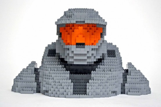 Master Chief Lego Creation