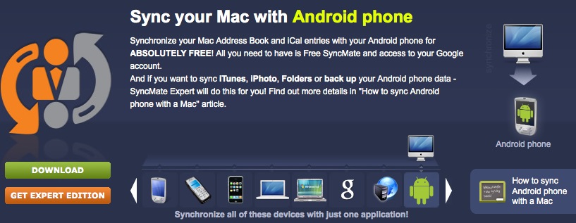sync android with mac photos