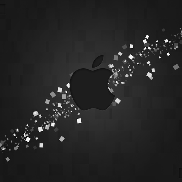 apple in black