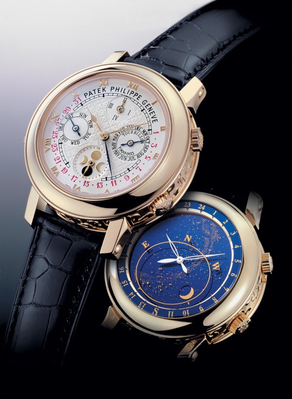 patek sky moon watch