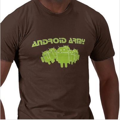 Android Army T Shirt