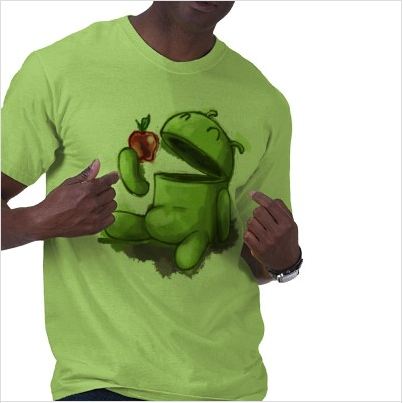 Hungry Android T Shirt