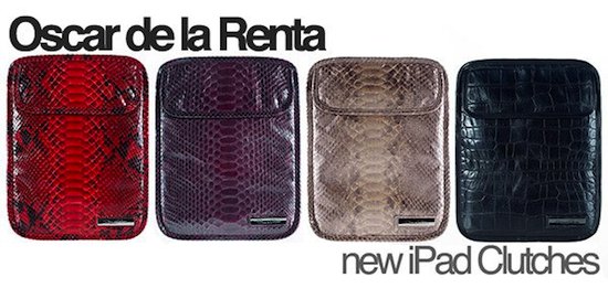 Oscar Clutch Designer iPad case