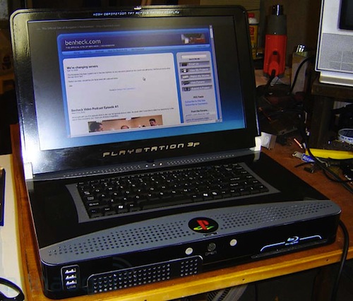 Playstation 3 Laptop Mod