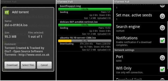 tTorrent lite