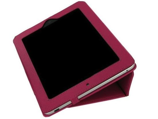 Pink Leather iPad Case