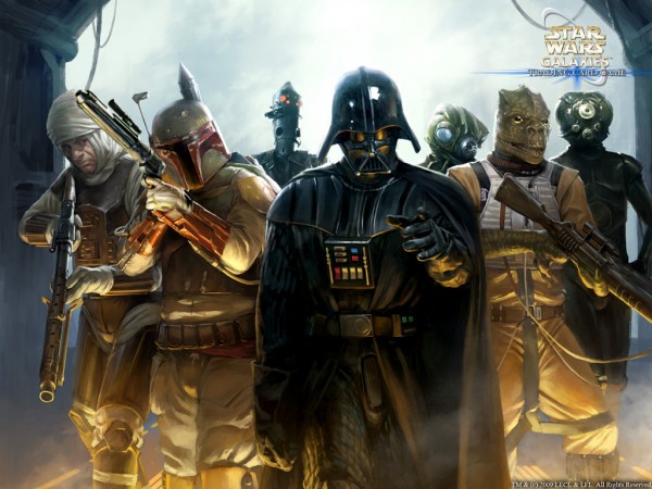 Galaxy's Bounty Hunters with Vader