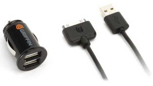 Giffin PowerJolt Dual Micro iPhone Car charger