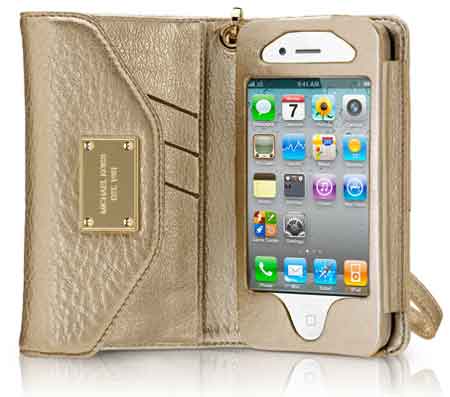 Michael Kors Essential Zip Wallet for iPhone 4s