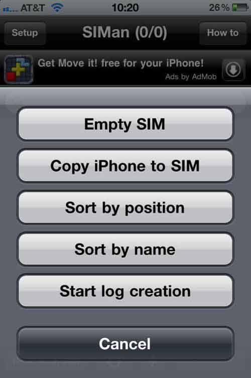 SIM Manager