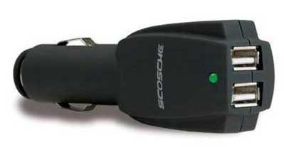 Scosche Dual USB iPhone Car Charger