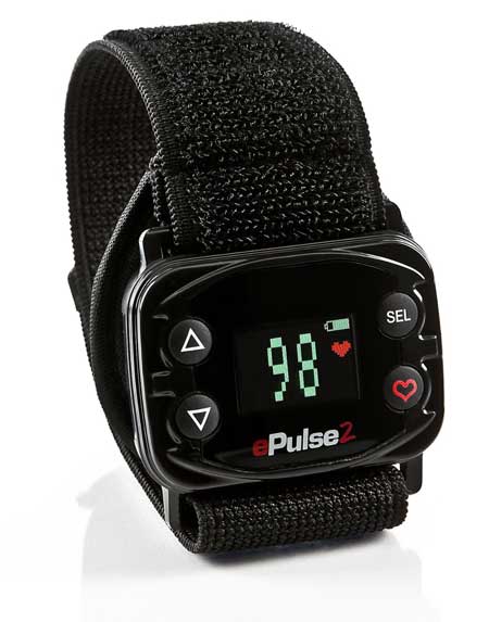 ePulse2 Men's Strapless Heart Rate Watch