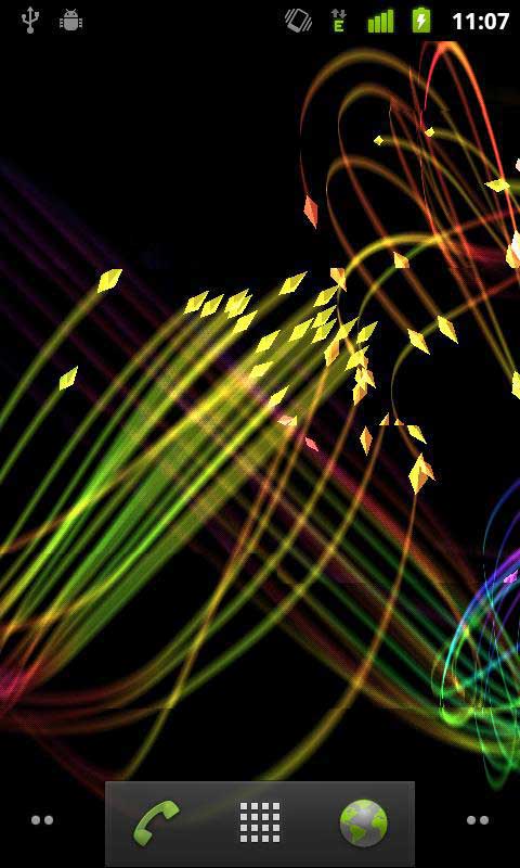 3D FireFlies Live Wallpaper 