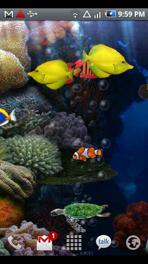 Aquarium Live Wallpaper