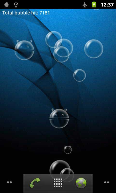 Bubble Live Wallpaper