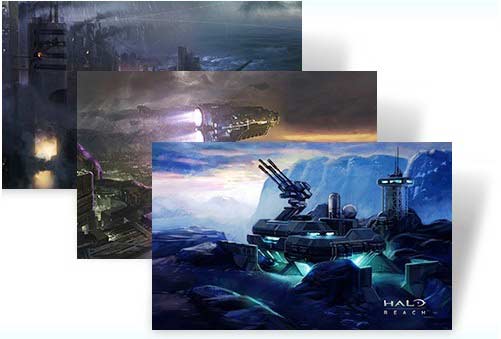 Halo Reach: Art inspiration theme