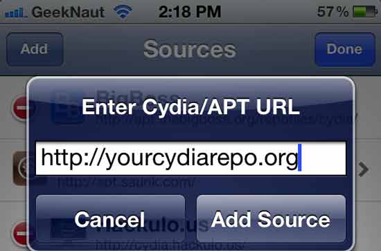 your cydia source
