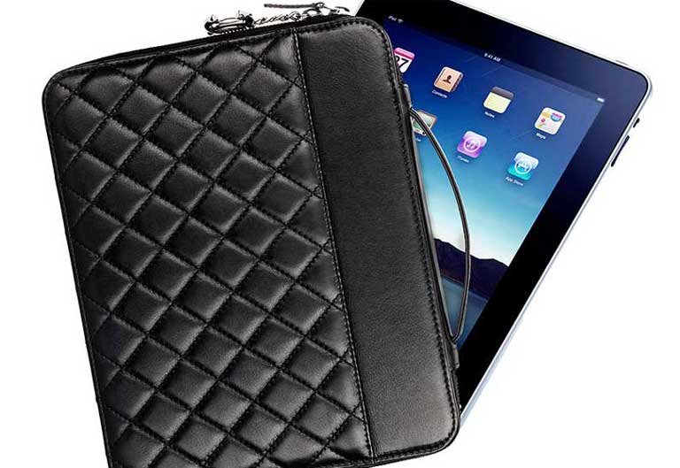 Black White Chanel iPad Air 2 Case