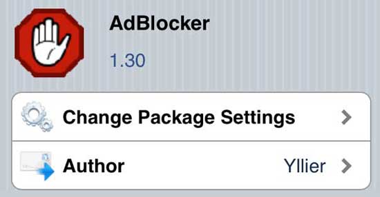 AdBlocker - Cydia App and Tweak