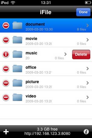 iFile Cydia App