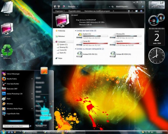 sico theme Windows 7