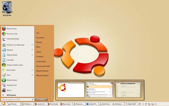 Windows 7 Ubuntu