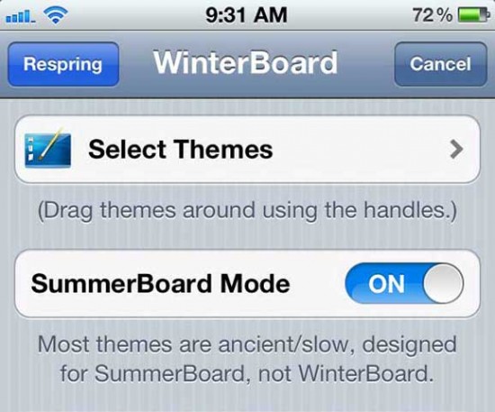 Cydia Apps Winterboard