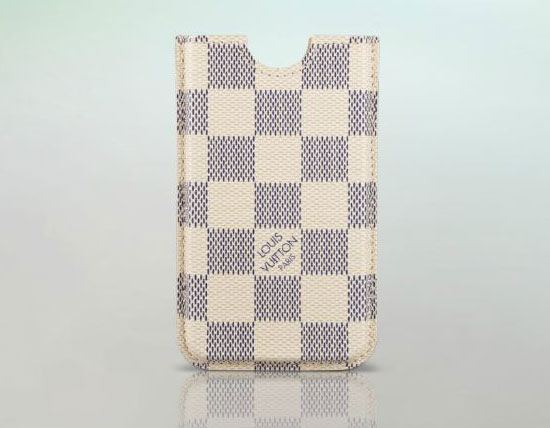 Damier Azur Canvas iPhone case