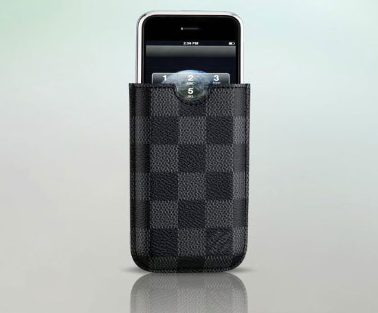 Damier Graphite Canvas iPhone case