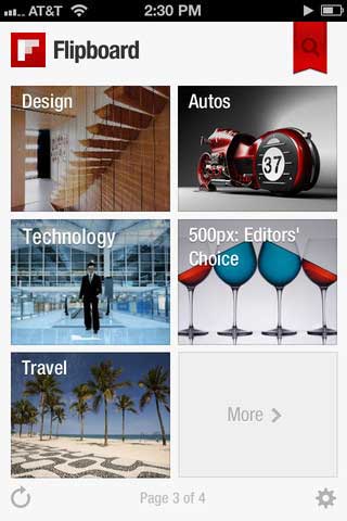 Flipboard ipad app