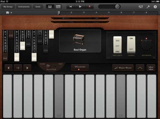 GarageBand iPad App