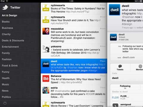 Twitter iPad App