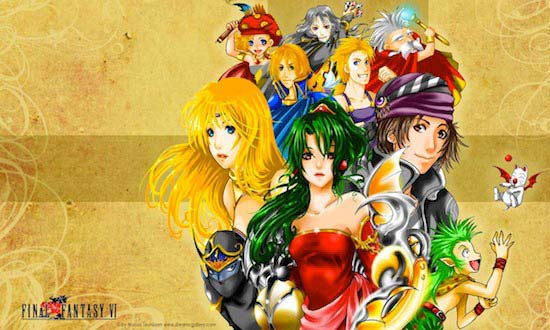 Final Fantasy 6 big group