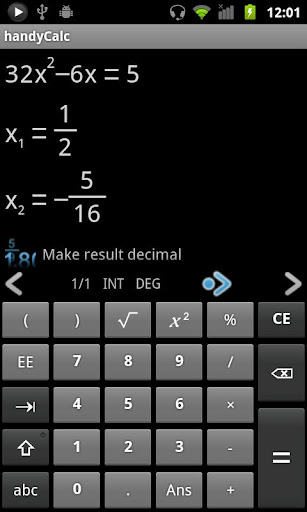 HandyCalc Calculator