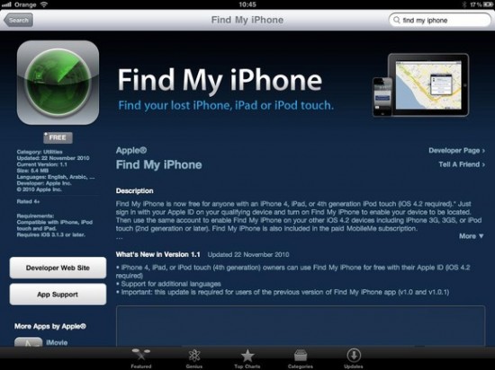 Find My iPad