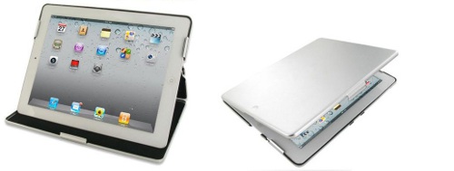 Pdair Silver Metal iPad case