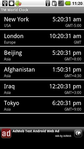 TM World Clock & Widget